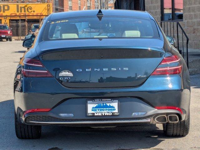used 2023 Genesis G70 car, priced at $24,998