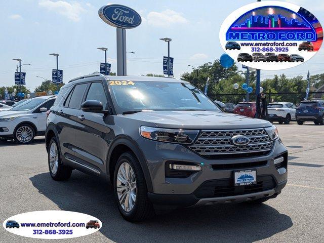 used 2024 Ford Explorer car, priced at $39,999