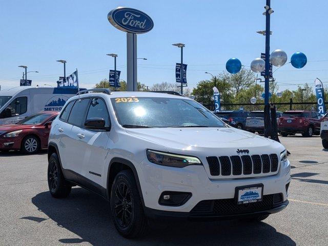 used 2023 Jeep Cherokee car, priced at $22,444