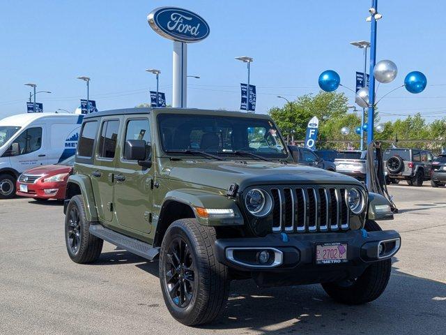 used 2023 Jeep Wrangler 4xe car, priced at $30,597