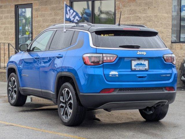 used 2022 Jeep Compass car, priced at $25,294