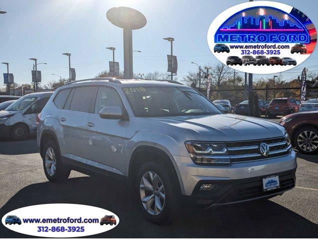 used 2019 Volkswagen Atlas car, priced at $21,876