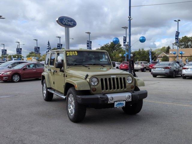 used 2013 Jeep Wrangler Unlimited car, priced at $16,499