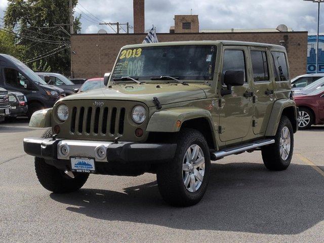 used 2013 Jeep Wrangler Unlimited car, priced at $16,499