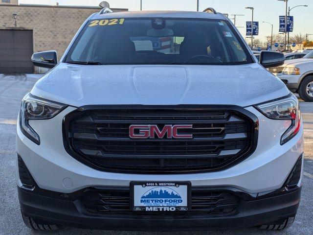 used 2021 GMC Terrain car, priced at $21,889