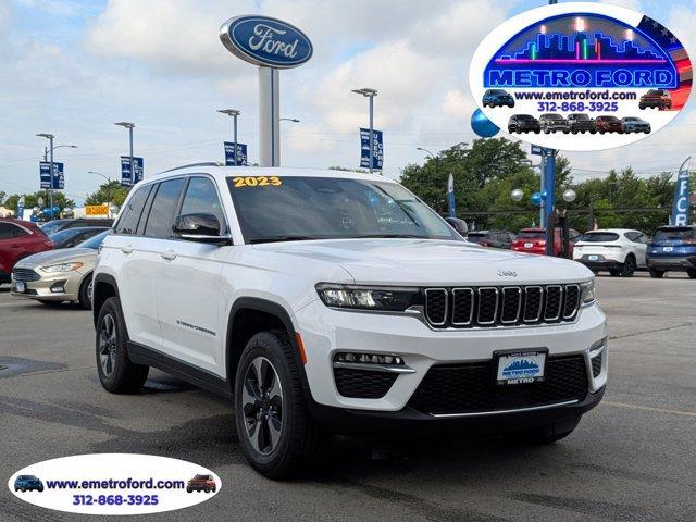 used 2023 Jeep Grand Cherokee 4xe car, priced at $25,441