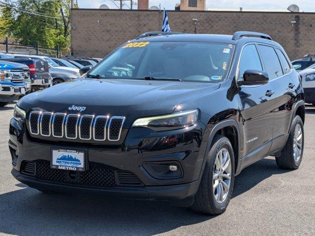 used 2022 Jeep Cherokee car, priced at $18,697