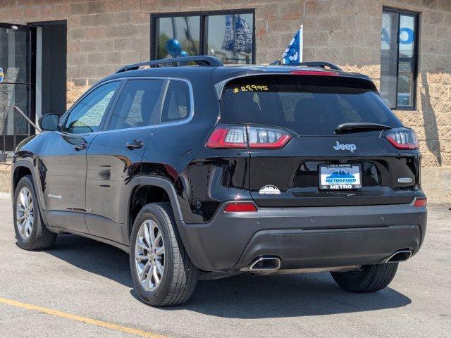 used 2022 Jeep Cherokee car, priced at $18,697