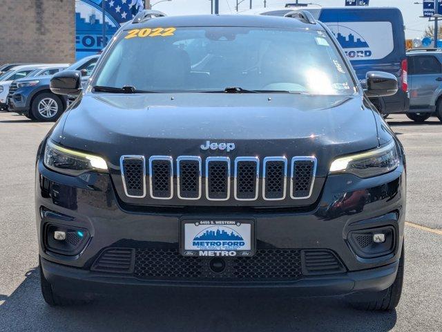 used 2022 Jeep Cherokee car, priced at $18,697