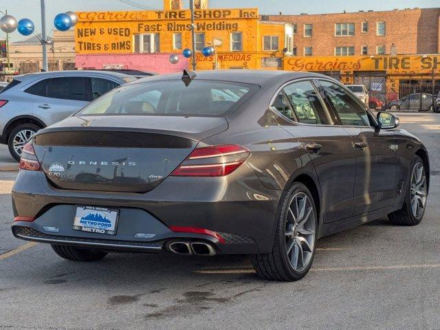 used 2023 Genesis G70 car, priced at $25,449