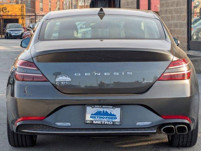 used 2023 Genesis G70 car, priced at $25,449