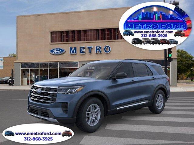new 2025 Ford Explorer car, priced at $41,875