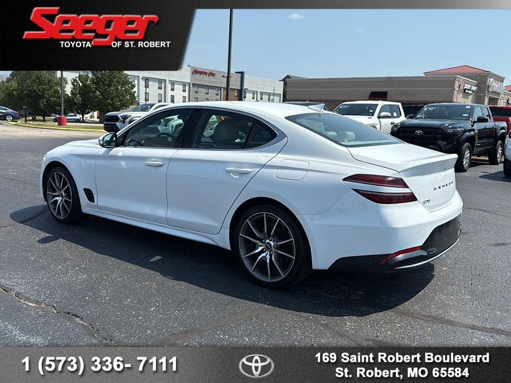 used 2023 Genesis G70 car, priced at $32,983