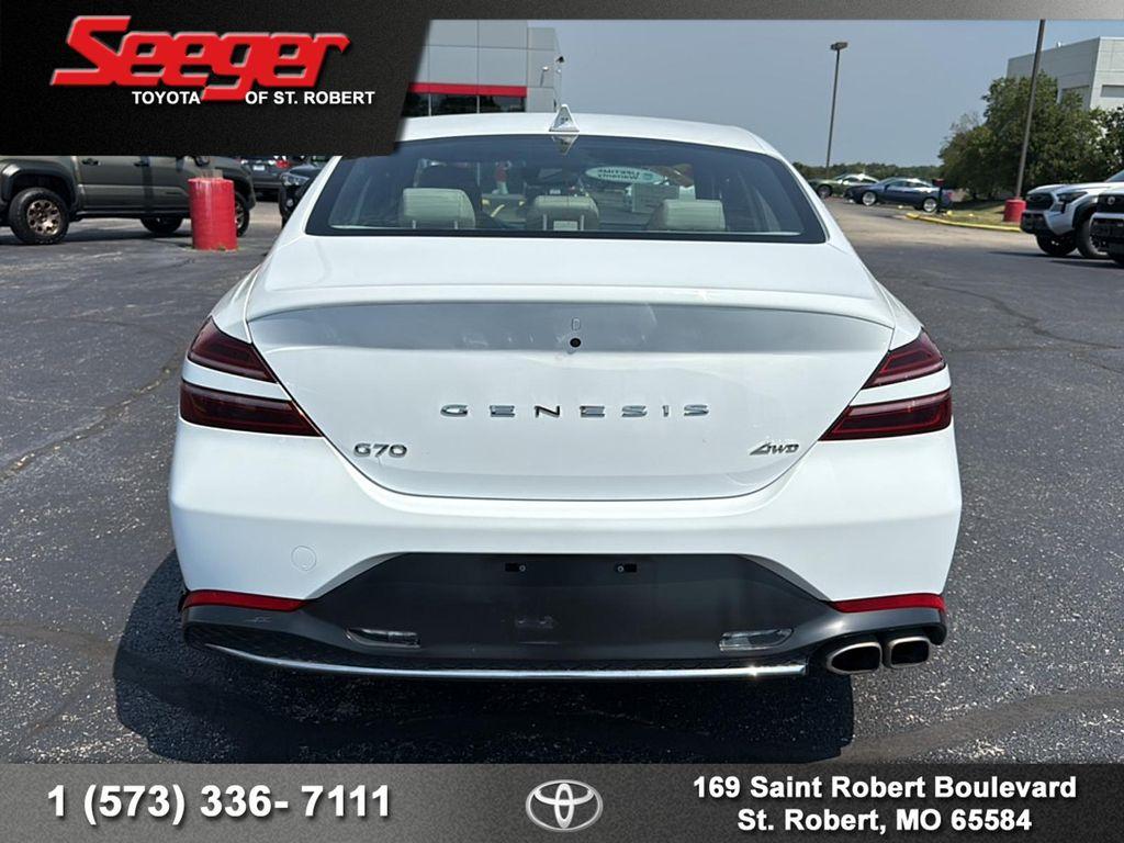used 2023 Genesis G70 car, priced at $32,983