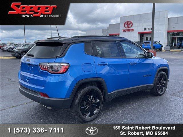 used 2021 Jeep Compass car, priced at $22,983