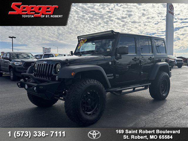 used 2015 Jeep Wrangler Unlimited car, priced at $16,983