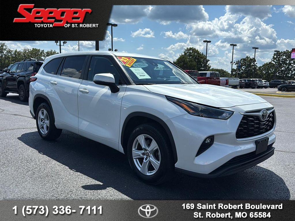 used 2023 Toyota Highlander car, priced at $33,983
