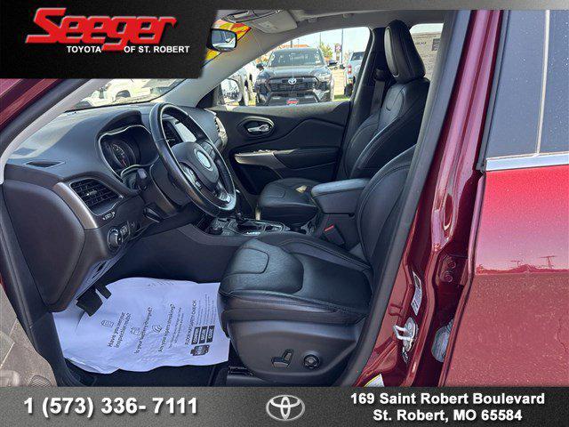 used 2021 Jeep Cherokee car, priced at $23,783