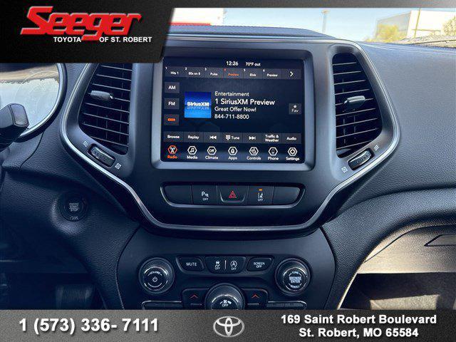 used 2021 Jeep Cherokee car, priced at $23,783