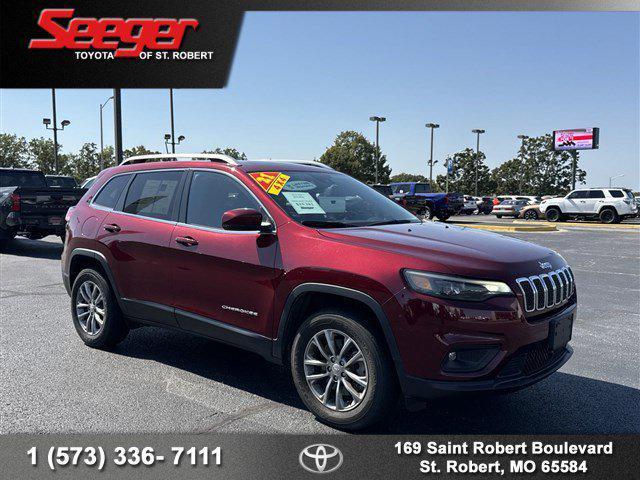 used 2021 Jeep Cherokee car, priced at $23,783