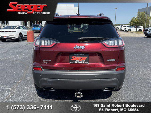 used 2021 Jeep Cherokee car, priced at $23,783