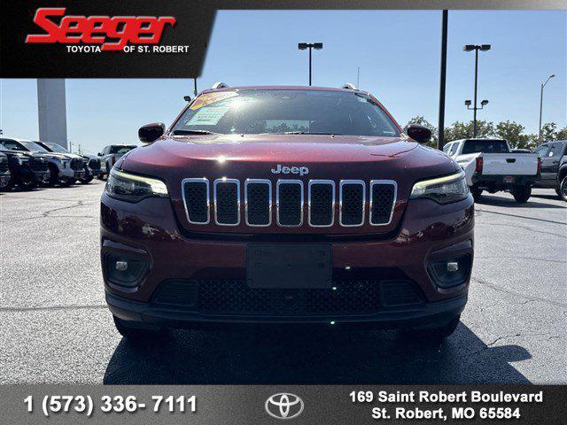 used 2021 Jeep Cherokee car, priced at $23,783