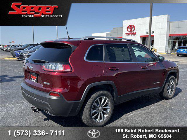 used 2021 Jeep Cherokee car, priced at $23,783