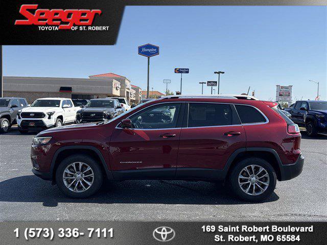 used 2021 Jeep Cherokee car, priced at $23,783