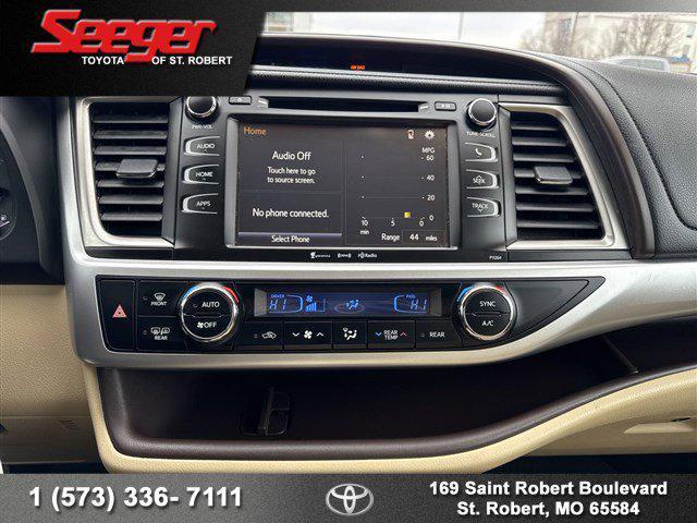 used 2016 Toyota Highlander car, priced at $15,983