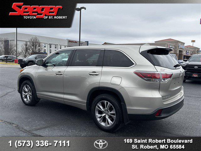 used 2016 Toyota Highlander car, priced at $15,983