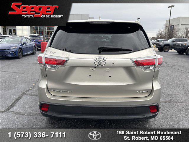 used 2016 Toyota Highlander car, priced at $15,983