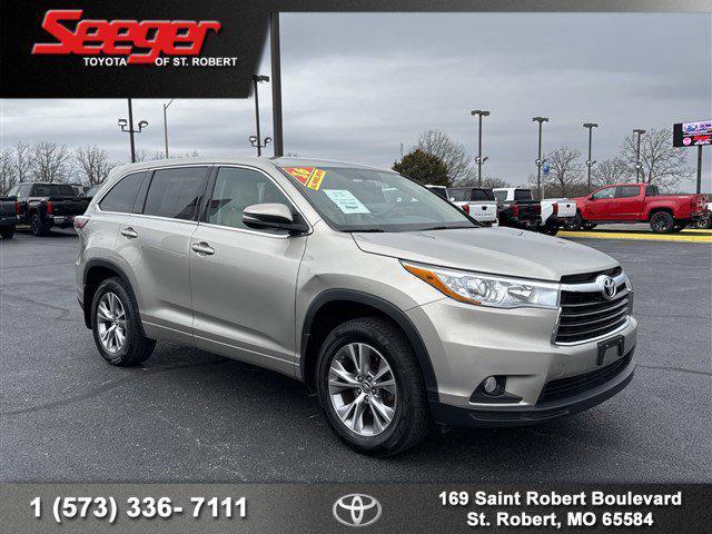 used 2016 Toyota Highlander car, priced at $15,983