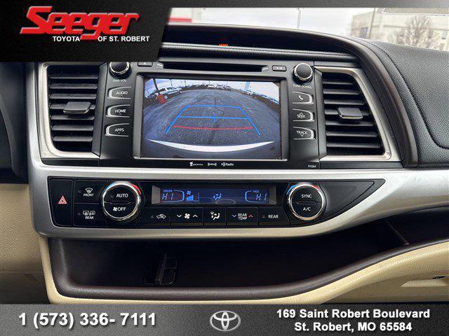 used 2016 Toyota Highlander car, priced at $15,983