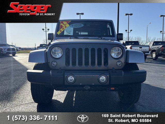 used 2016 Jeep Wrangler car, priced at $22,983