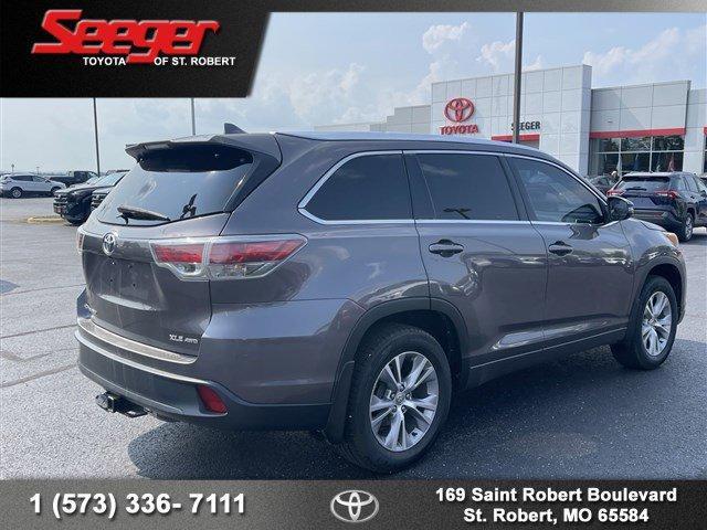 used 2015 Toyota Highlander car, priced at $14,983