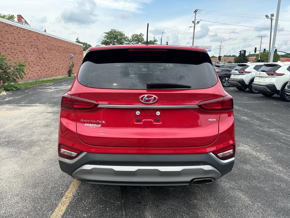 used 2020 Hyundai Santa Fe car, priced at $16,500