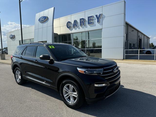 used 2022 Ford Explorer car, priced at $33,390