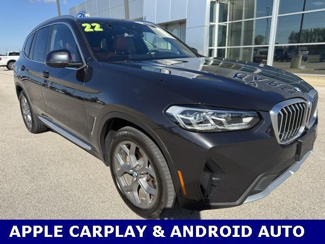 used 2022 BMW X3 car, priced at $32,987