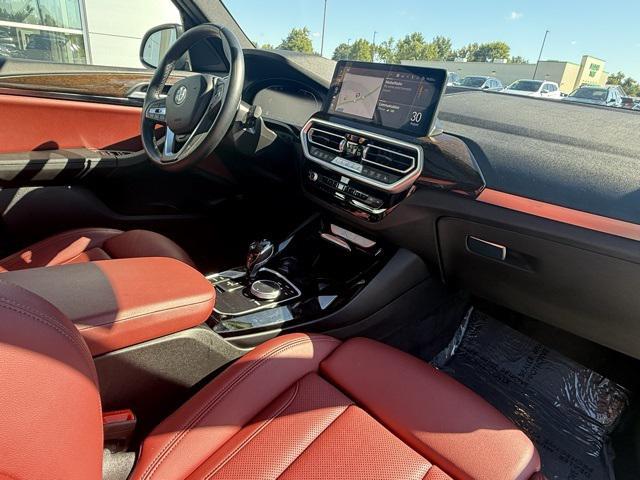 used 2022 BMW X3 car, priced at $34,987