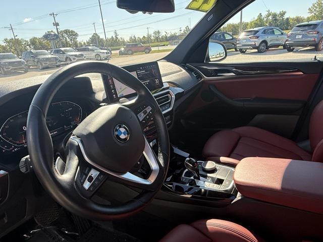 used 2022 BMW X3 car, priced at $34,987
