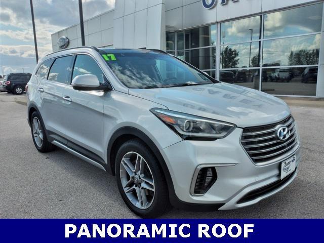used 2017 Hyundai Santa Fe car, priced at $13,639
