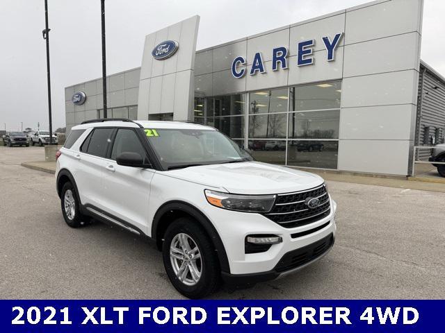 used 2021 Ford Explorer car, priced at $32,390