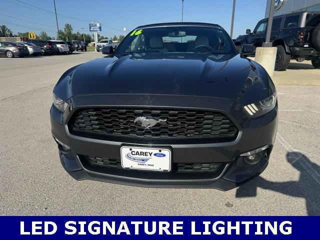 used 2016 Ford Mustang car, priced at $19,999