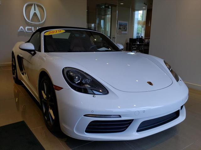 used 2019 Porsche 718 Boxster car, priced at $68,382
