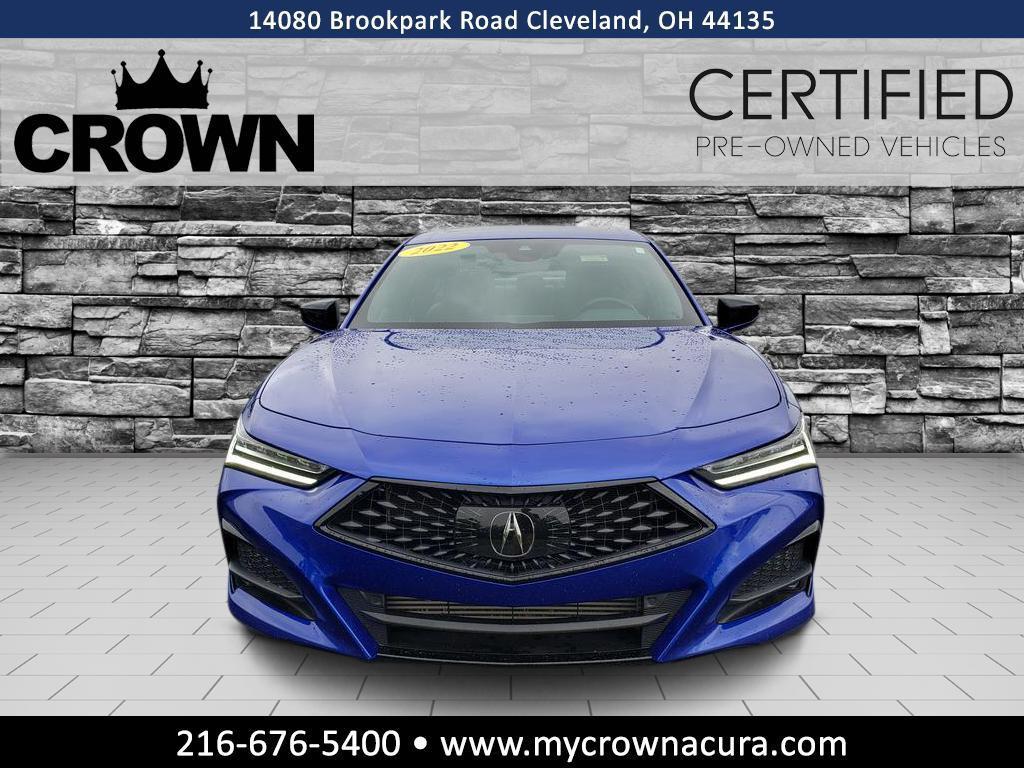 used 2022 Acura TLX car, priced at $33,584
