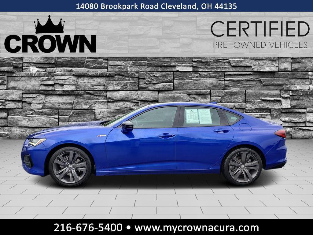 used 2022 Acura TLX car, priced at $33,584