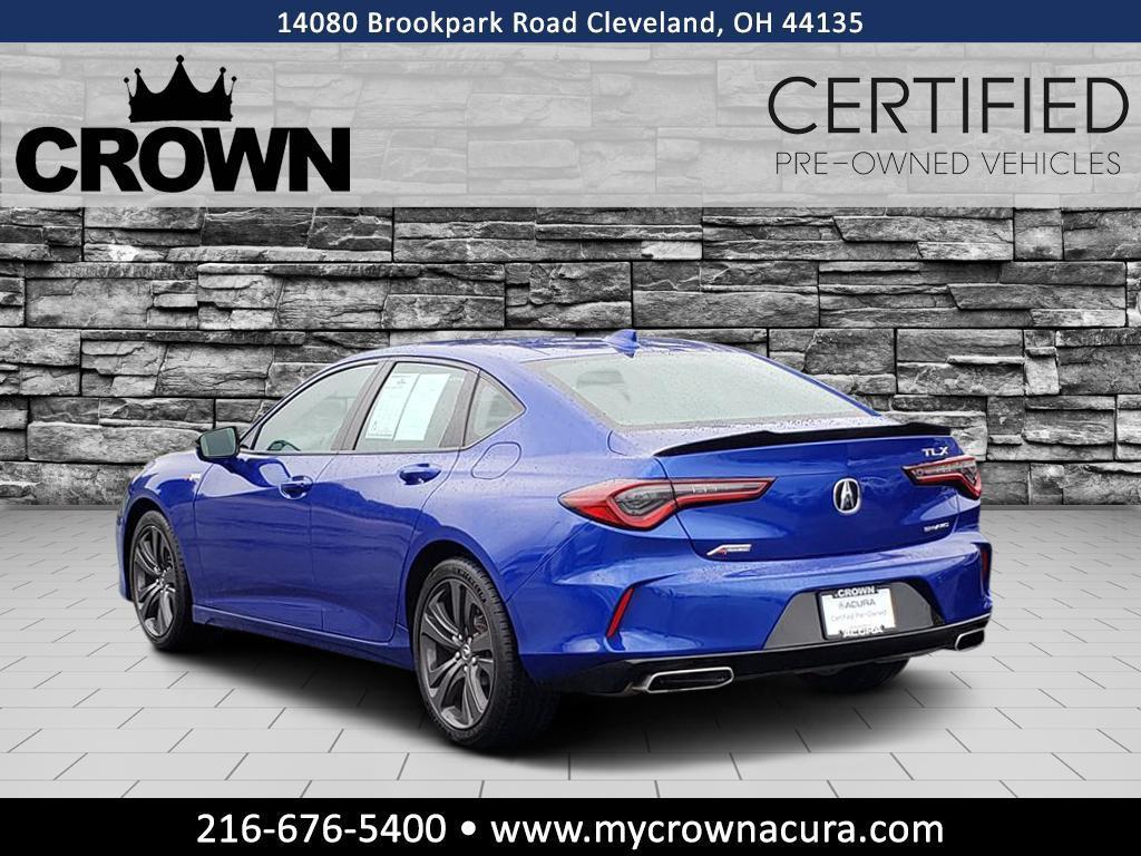 used 2022 Acura TLX car, priced at $33,584