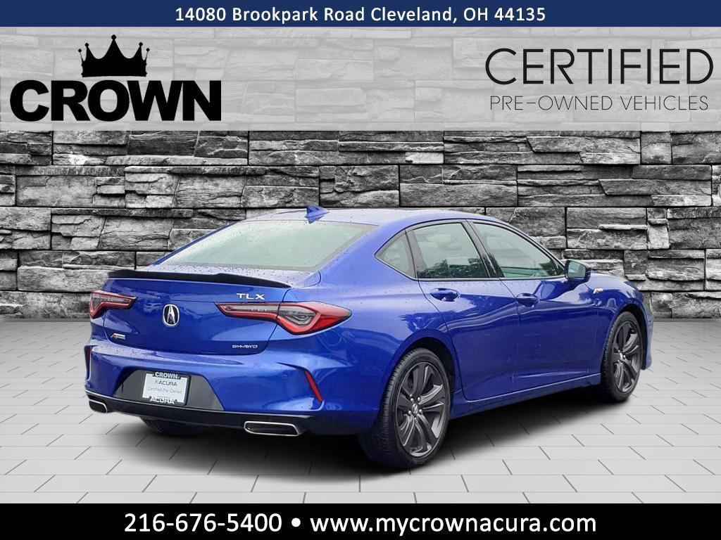 used 2022 Acura TLX car, priced at $33,584