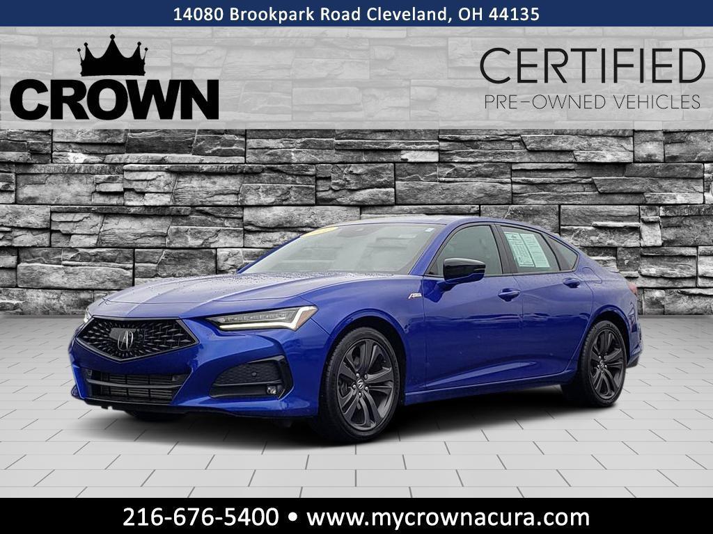 used 2022 Acura TLX car, priced at $33,584