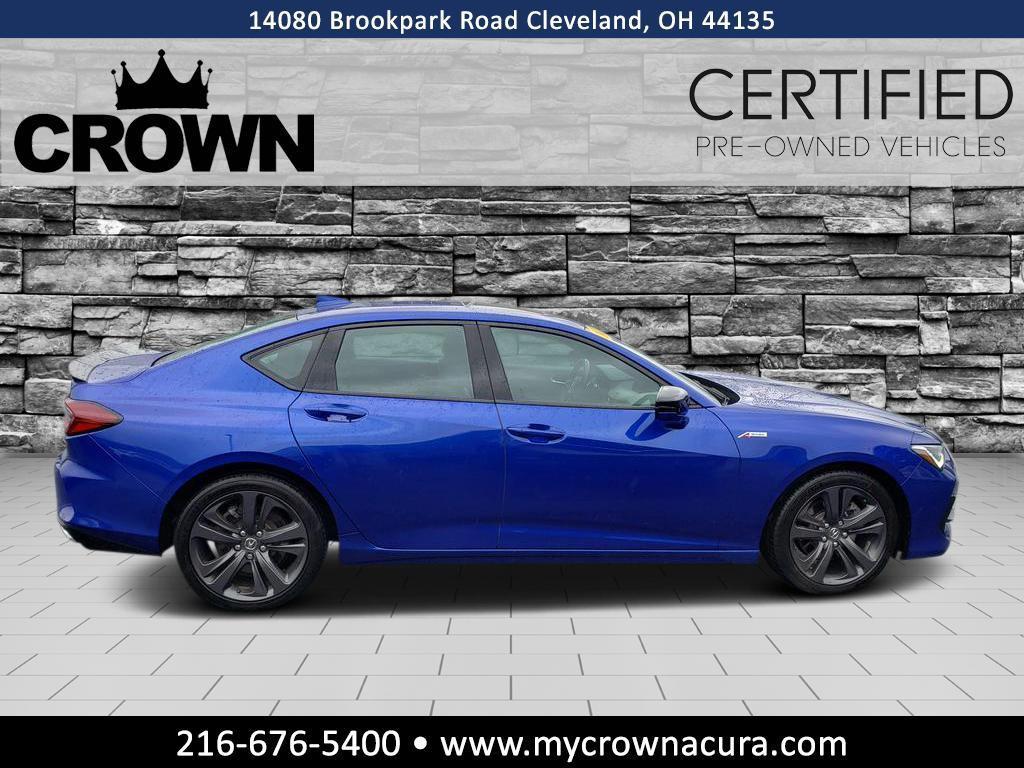 used 2022 Acura TLX car, priced at $33,584